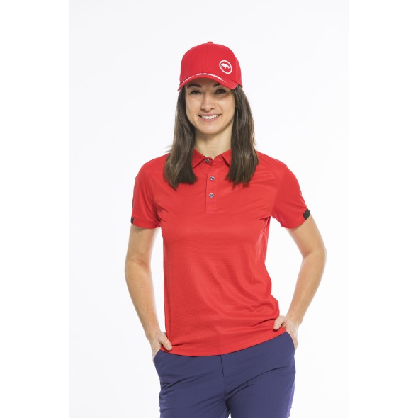 Polo Mixte Shiny Red